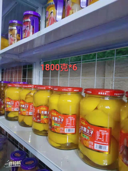 水果王子1800克桃罐頭